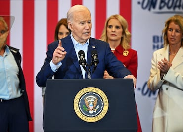Biden arremete contra Trump por "usar el lenguaje de Hitler en vez del de Estados Unidos"