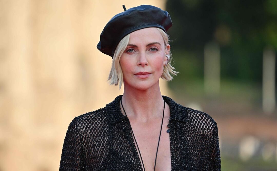 Charlize Theron asiste a la premiere de 'Fast & Furious' en Roma. Foto: AFP