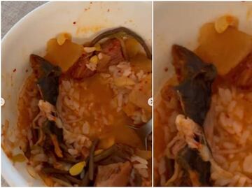 Pareja encuentra rata muerta dentro de sopa en restaurante de Nueva York