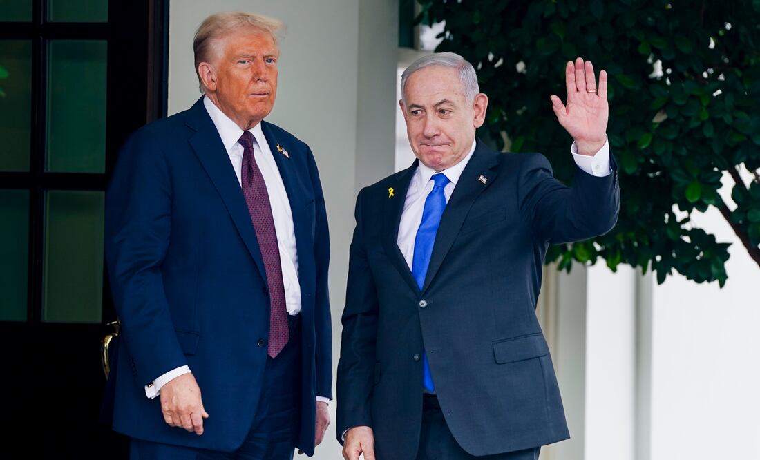 “Tengo mucha confianza”: Trump asegura que el fin de la guerra en Gaza está cerca. EFE/EPA/WILL OLIVER / POOL