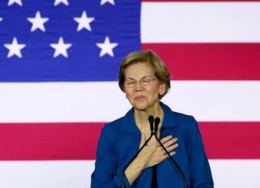 Demócrata Elizabeth Warren se retirará de la carrera presidencial este jueves