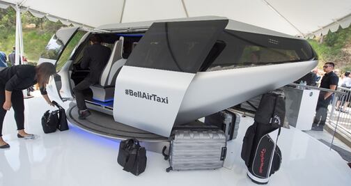 Alistan para 2025 el taxi del futuro: volador y autónomo