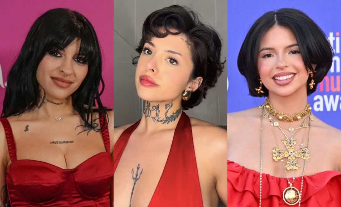 Influencer se viraliza por parecerse a Ángela Aguilar y a Cazzu al mismo tiempo. ¿Quién es ella? FOTO: AFP/INSTAGRAM