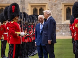 Trump deslumbrado en Reino Unido: procesión de caballos, guardia de honor y cena de Estado en Windsor