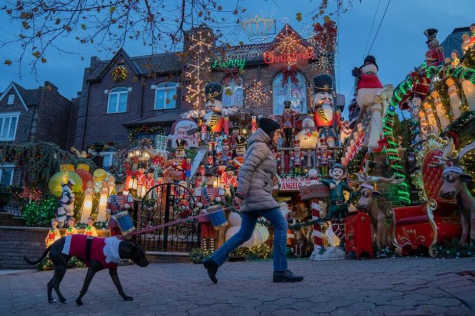 Dyker Heights, la atracción más brillante de la Navidad en Nueva York