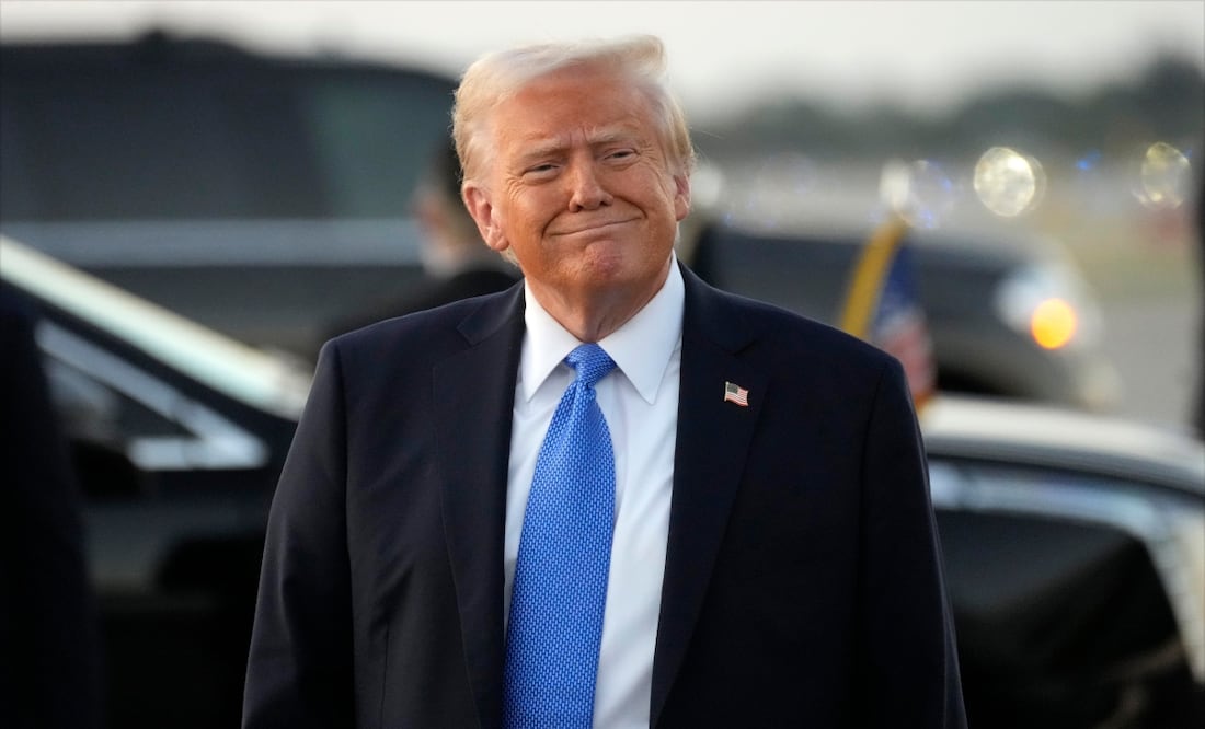 Trump eleva el tono y plantea reubicar a palestinos en una "parcela" en Jordania o Egipto. Foto: AP