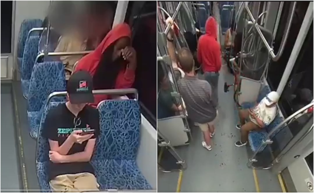 Imputan asesinato en primer grado a sujeto que apuñaló a refugiada ucraniana  en un tren de CharlotteFoto: Captura de video / X