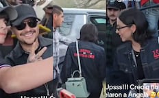 "O sea que sólo ella perdió". Ángela Aguilar "huye" tras ser ignorada por fans de Christian Nodal