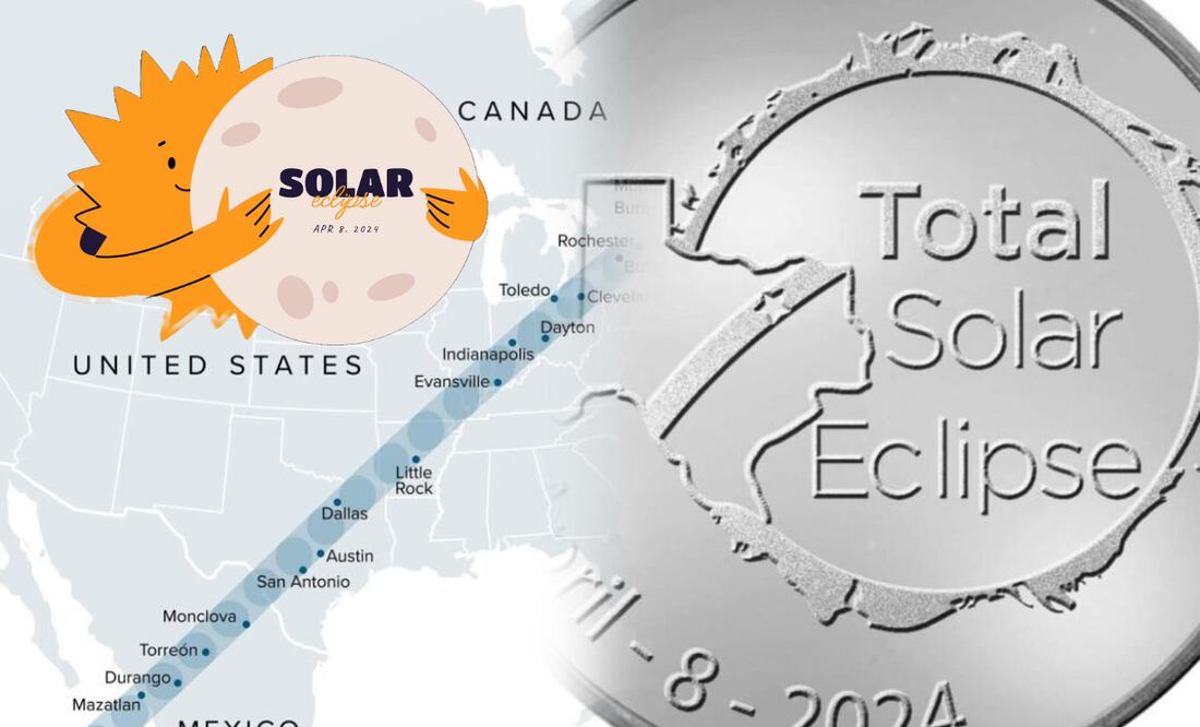 Por el eclipse total solar de 2024 lanzan moneda conmemorativa. ¿Cuánto cuesta y cómo conseguirla? Foto: iSTOCK/Total Eclipse DFW