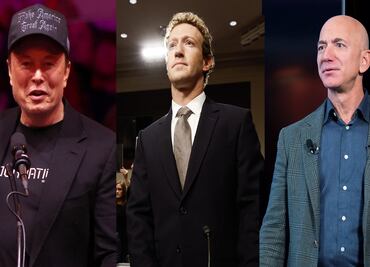 Las 10 personas más ricas del mundo registran ganancias récord tras victoria de Trump