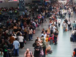 Caos en el AICM: casi 20 mil pasajeros varados y pronostican más afectaciones en próximos días