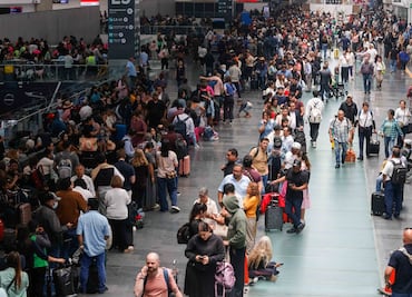 Caos en el AICM: casi 20 mil pasajeros varados y pronostican más afectaciones en próximos días