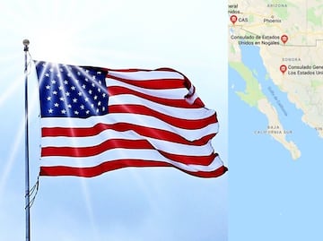Mapa: ¿Dónde se ubican los consulados de Estados Unidos en México?