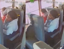 Asistente de camión golpea a niños con discapacidad y autismo; captan la agresión en video