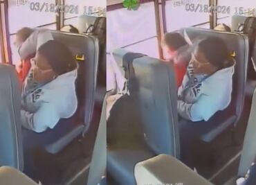 Asistente de camión golpea a niños con discapacidad y autismo; captan la agresión en video