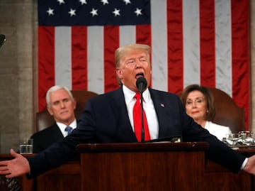 Trump sale airoso del "impeachment" al ser absuelto por el Senado