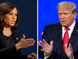 Donald Trump furioso con Harris tras acusarlo de “no hacer nada" en materia de inmigración