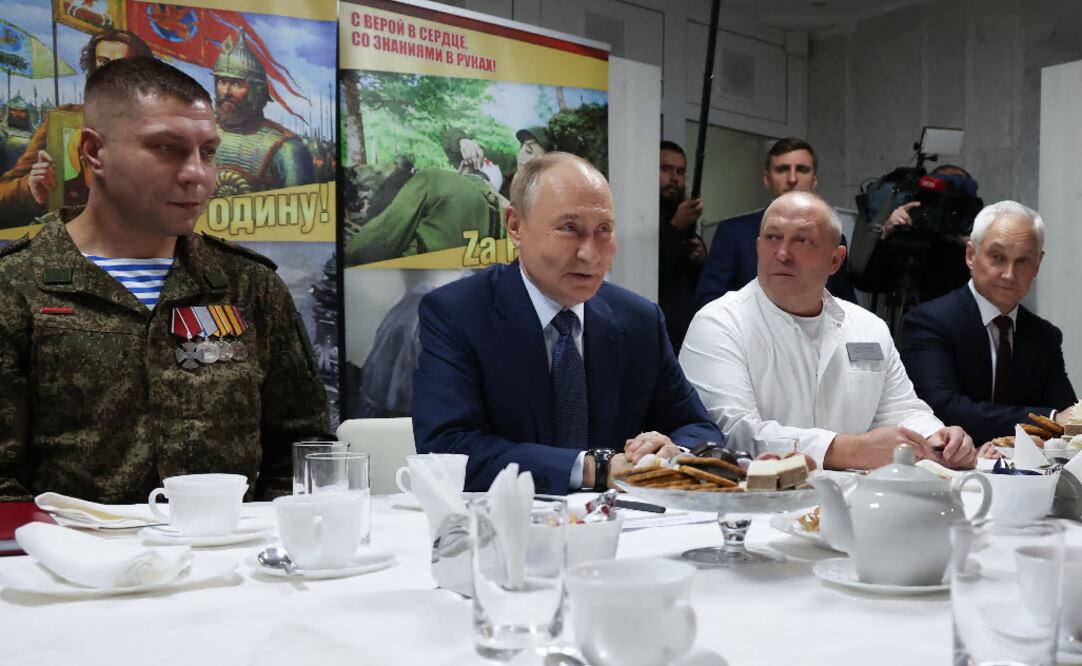 El Kremlin defiende el nuevo armamento ruso ante la "histeria militarista" europea. EFE/EPA/VYACHESLAV PROKOFYEV / SPUTNIK / KREMLIN POOL