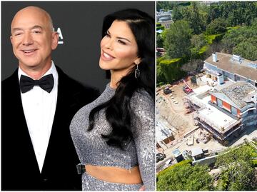 Jeff Bezos le reconstruye mega mansión de $175 millones de dólares a su prometida Lauren Sánchez