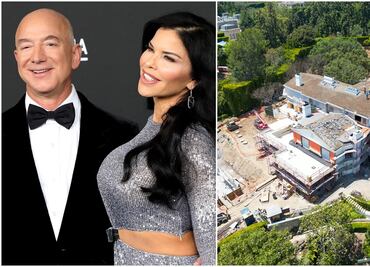 Jeff Bezos le reconstruye mega mansión de $175 millones de dólares a su prometida Lauren Sánchez