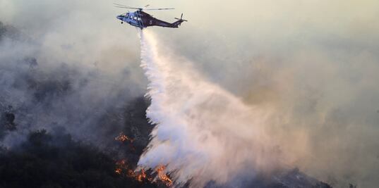 Incendios en California. Lebron James, al igual que miles, desaloja su casa