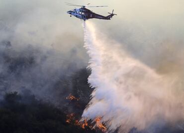 Incendios en California. Lebron James, al igual que miles, desaloja su casa
