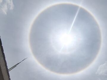 CDMX se ilumina con un halo solar: ¿cómo se forma y por qué ocurrió hoy?