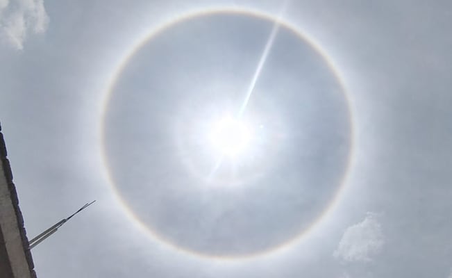 CDMX se ilumina con un halo solar: ¿cómo se forma y por qué ocurrió hoy?