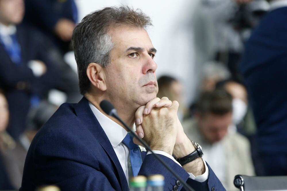 Ministro israelí arremete contra jefe de la ONU: "Su mandato es un peligro para la paz mundial", dice. (AP Photo/Boris Grdanoski)