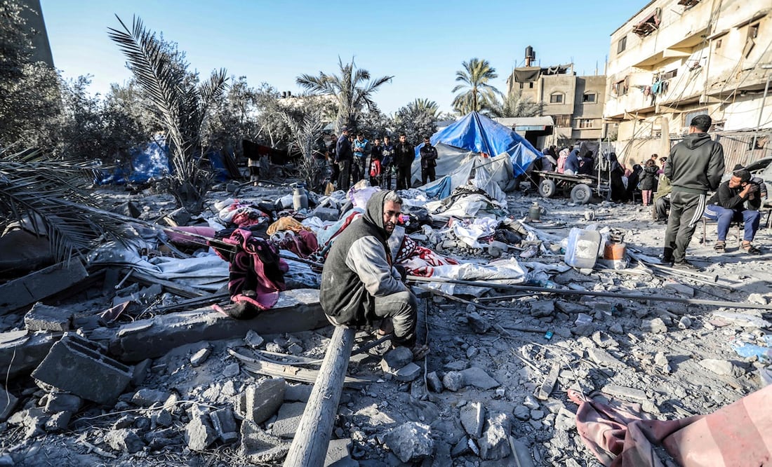 Ataques de Israel siguen matando a civiles que buscan comida en la Franja de Gaza. Foto: AFP
