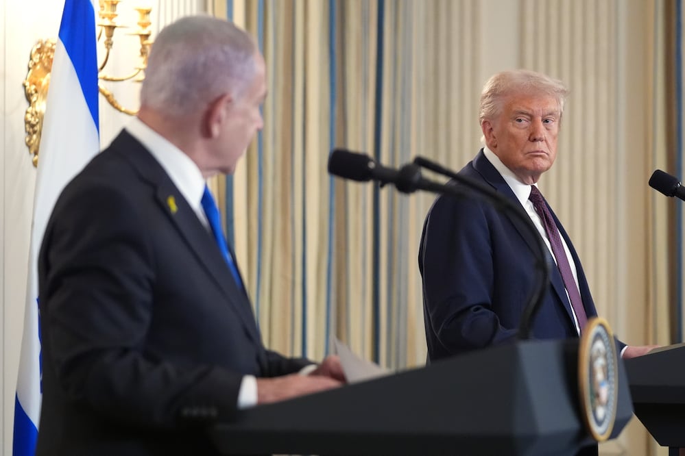 ¿Trump y Netanyahu están distanciados? El primer ministro israelí llega a la ONU y Trump no lo recibe. (AP Photo/Evan Vucci, File)