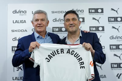 Javier Aguirre no promete discursos en el Valencia: “El plan inmediato es ganar”
