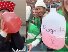 Alertan por tendencia de TikTok de beber galones de alcohol hasta perder el conocimiento