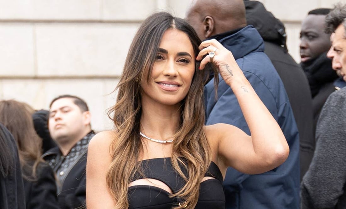 Antonela Roccuzzo, modelo y socialité. Foto: AFP