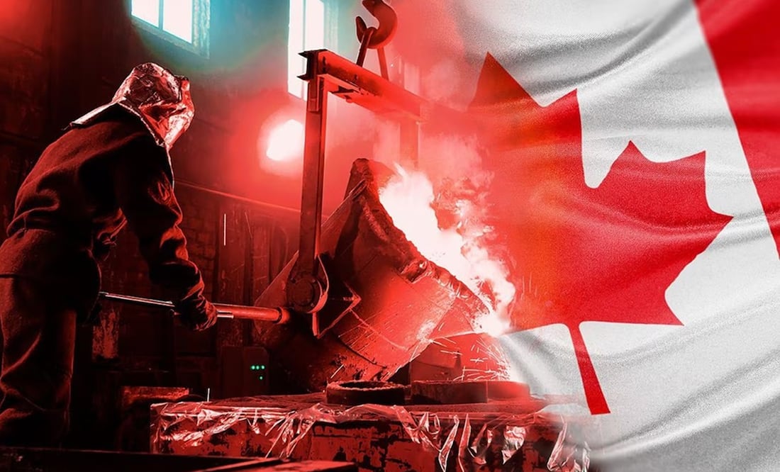 La empresa ofrece un trabajo temporal en Canadá para mexicanos con experiencia en fundición. Foto: iStock