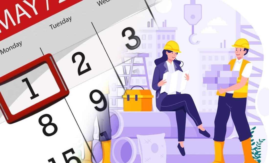 1° de mayo, Día del Trabajo. ¿Habrá puente? ¿Cuánto me deben pagar si lo laboro, según la LFT? Foto: iSTOCK