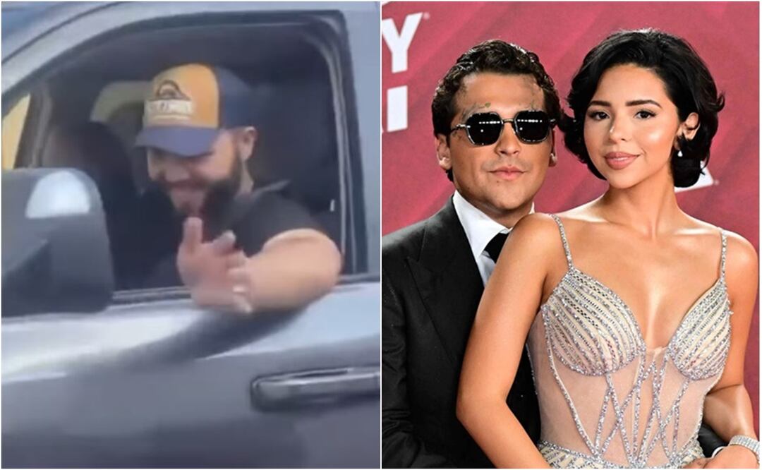 Captan a hermano de Ángela Aguilar y a su familia regalando juguetes en Zacatecas. Foto: AFP/Instagram