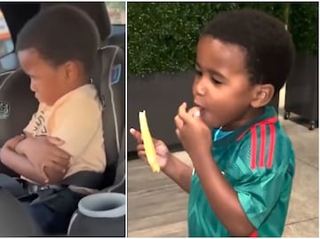 ¡Se logró un sueño! Selección Mexicana sorprende con quesadillas a niño etíope que quiere ser mexicano