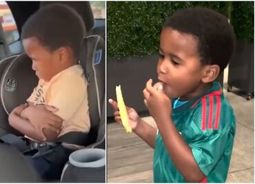 ¡Se logró un sueño! Selección Mexicana sorprende con quesadillas a niño etíope que quiere ser mexicano