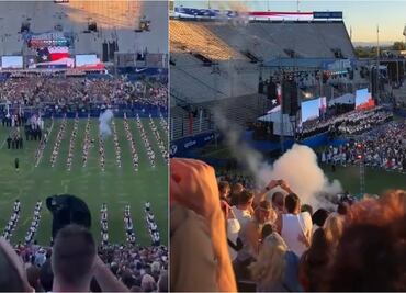 4 de Julio. Fuegos artificiales siembran terror y dejan heridos en estadio de Utah. VIDEO