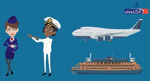 Visa para trabajar en cruceros y aerolíneas