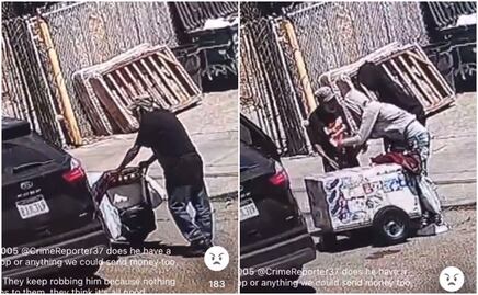 Asaltan a abuelo vendedor de paletas a punta de pistola en Oakland; vecinos se solidarizan (VIDEO)