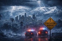 Tormenta invernal amenaza California: hasta 2.4 metros de nieve y advertencias de evacuación en Los Ángeles