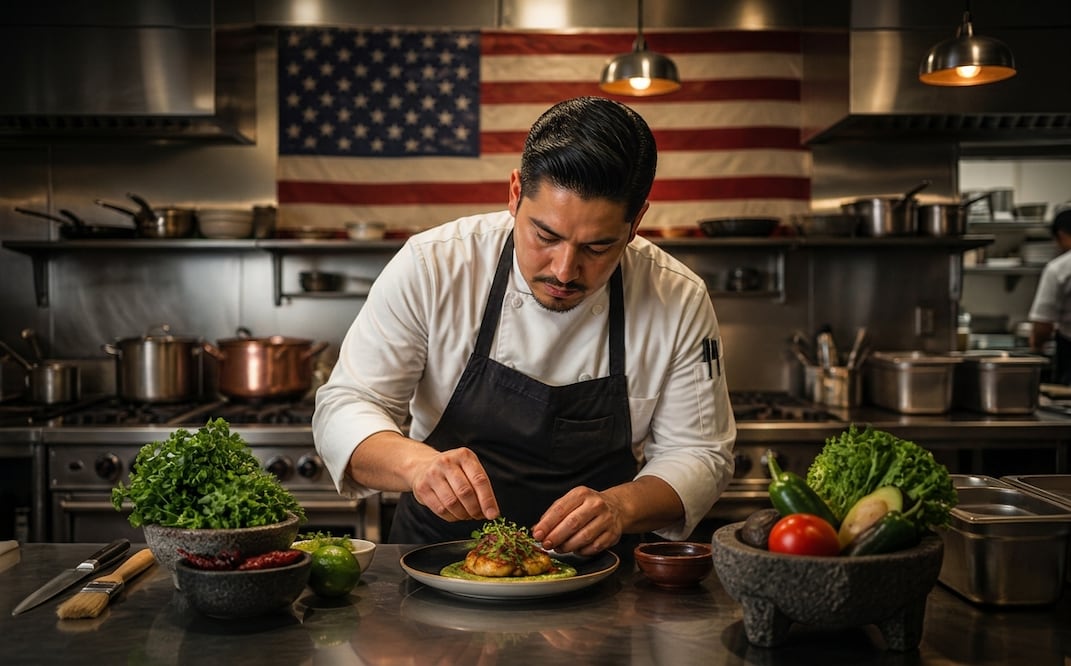 ¿Eres chef? La Embajada de EU en México ofrece empleo con sueldo de $20,800 al mes. Foto: IA