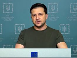 Zelenski advierte que si Rusia toma Ucrania, después seguirán los países bálticos