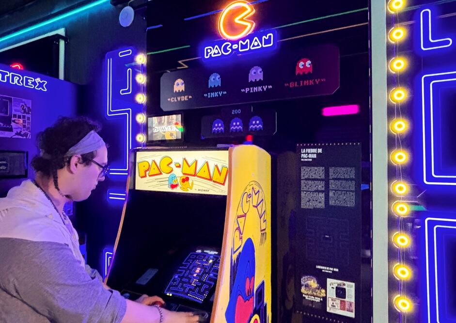 Pac-Man cumple 45 años: la leyenda de la bolita amarilla que cambió la historia del videojuego FOTO: EFE/Javier Picazo
