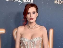 Bella Thorne deja sin aliento con top underboob morado y silueta de ensueño en Instagram