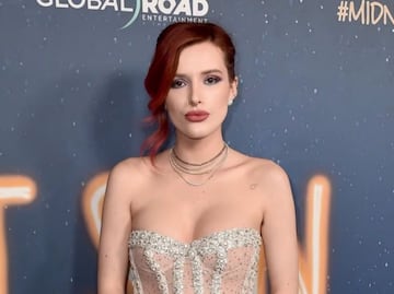 Bella Thorne deja sin aliento con top underboob morado y silueta de ensueño en Instagram