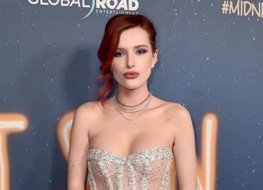 Bella Thorne deja sin aliento con top underboob morado y silueta de ensueño en Instagram