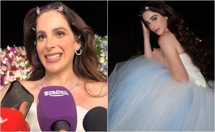 Destrozan el look de Fátima Bosch en TV chilena, aunque su vestido tiene causa solidaria para ese país. VIDEO
